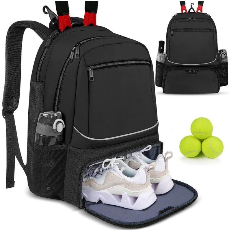 Badminton Game - Plecak tenisowy o dużej pojemności, sportowy