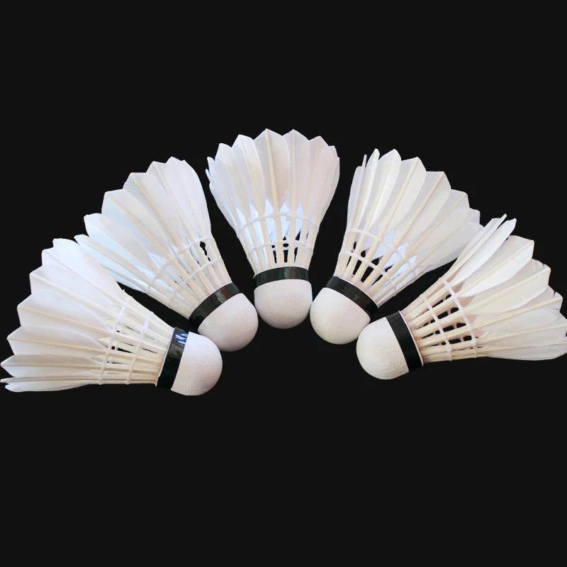 Piłeczka do badmintona z gęsic – Badminton Club Logo recenzja i cena